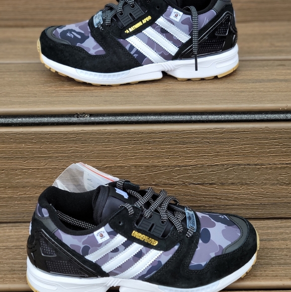 adidas Shoes | Bape X Undefeated X Zx 800 Azx Series Black C | Poshmark